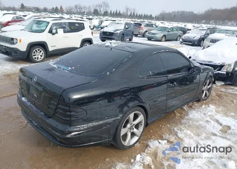 2002 Mercedes-Benz Clk 430 z USA, uszkodzony, nr VIN WDBLJ70G52F201746